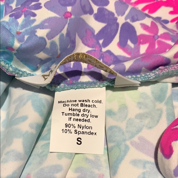 Size S Mahi Gold never worn Emmaline dress in rainbow floral - Picture 3 of 4